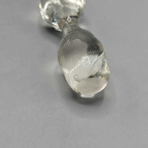 Vintage Empoli Italian Smoke Grey Decanter & Cordial Glasses Set 5 Twisted Foot - Picture 16 of 16